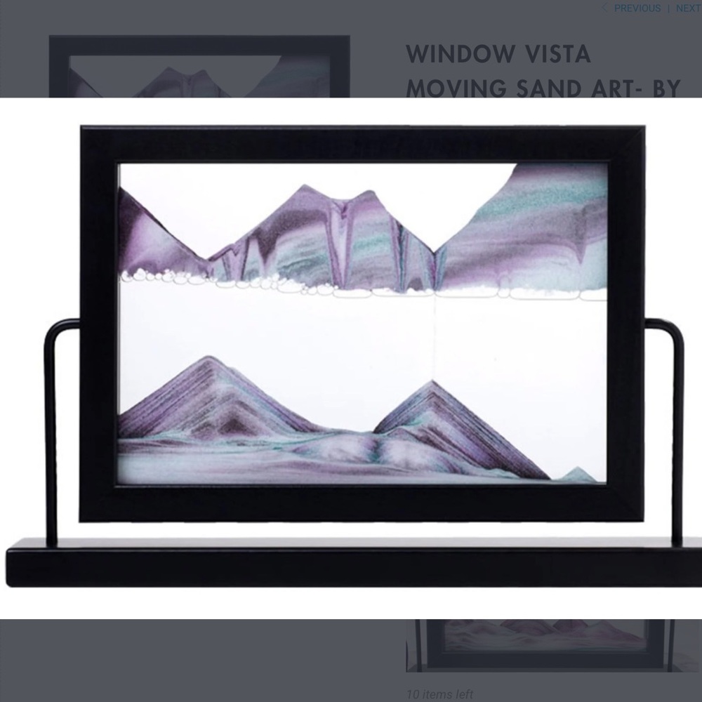 Window Vista Moving Sand Art by Klaus Bosch